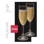 Set 6 Copas Premiere Champagne 183cc - Imagen 3