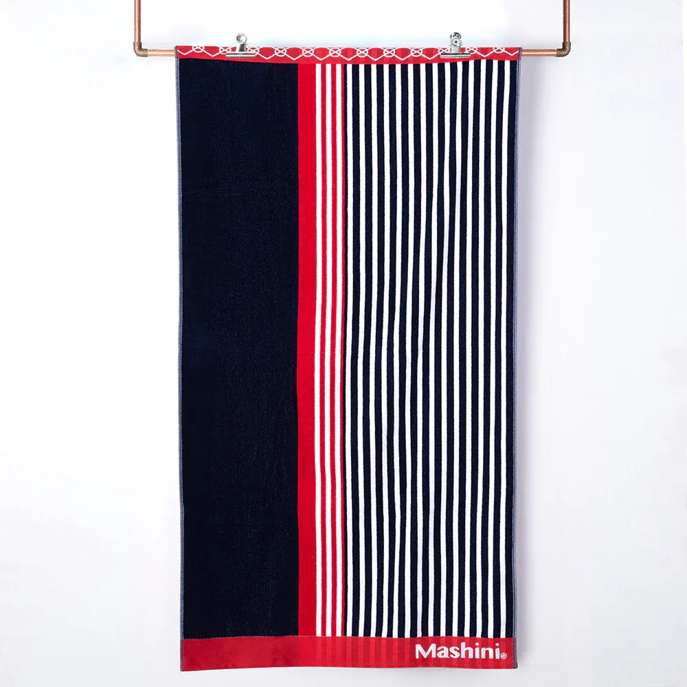 Toalla-de-playa-jacquard-80x160-marino-1 Toalla Playa Jacquard Algodón 80x160 cms Marino - Mashini - Imagen 1
