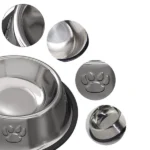 Plato de acero inoxidable - Kiboo - Imagen 3