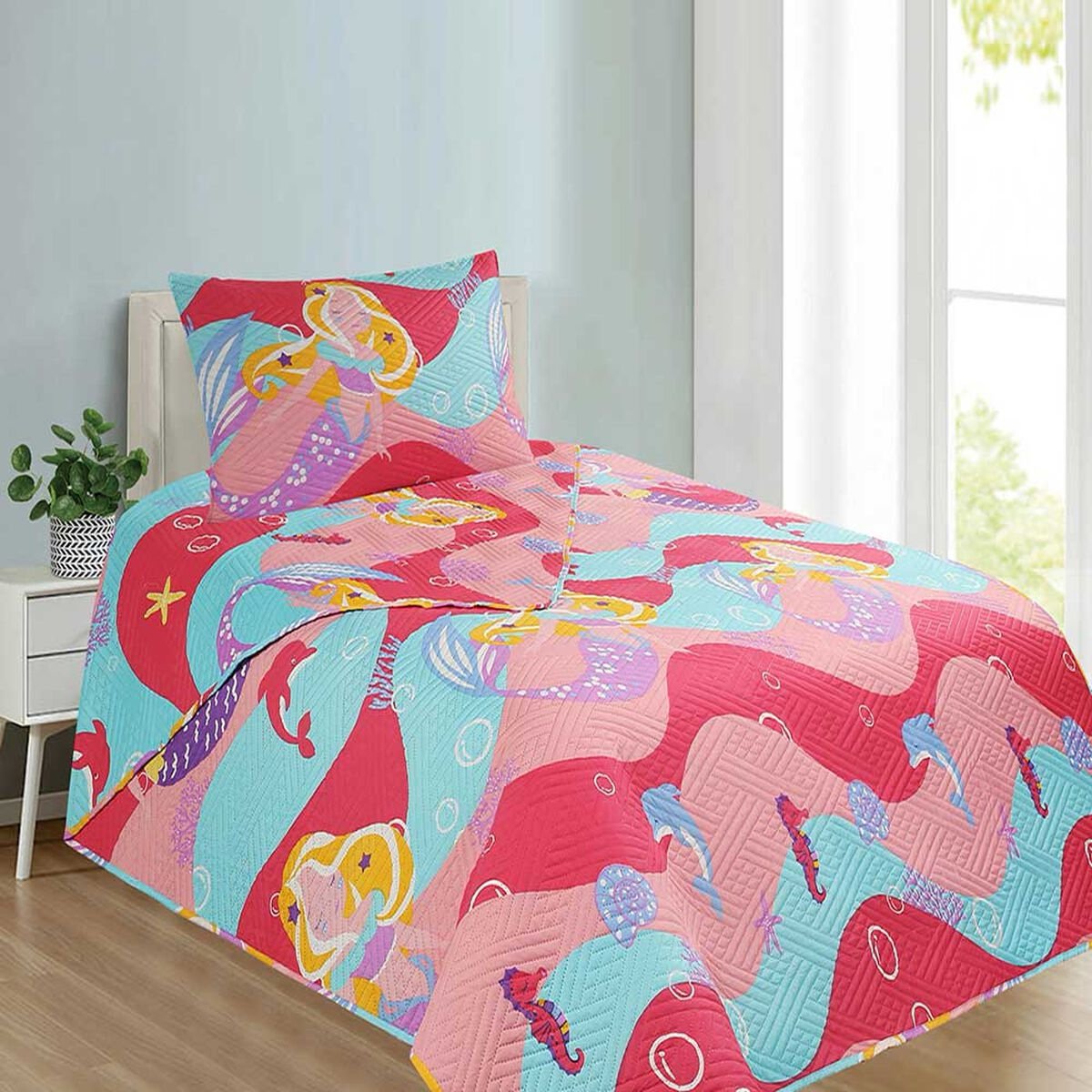 img_5665 Quilt Doral 1,5 Plazas Origins Sirena - Imagen 1