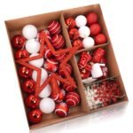 Set 82 Piezas Navideño Con Estrella Set de Esferas