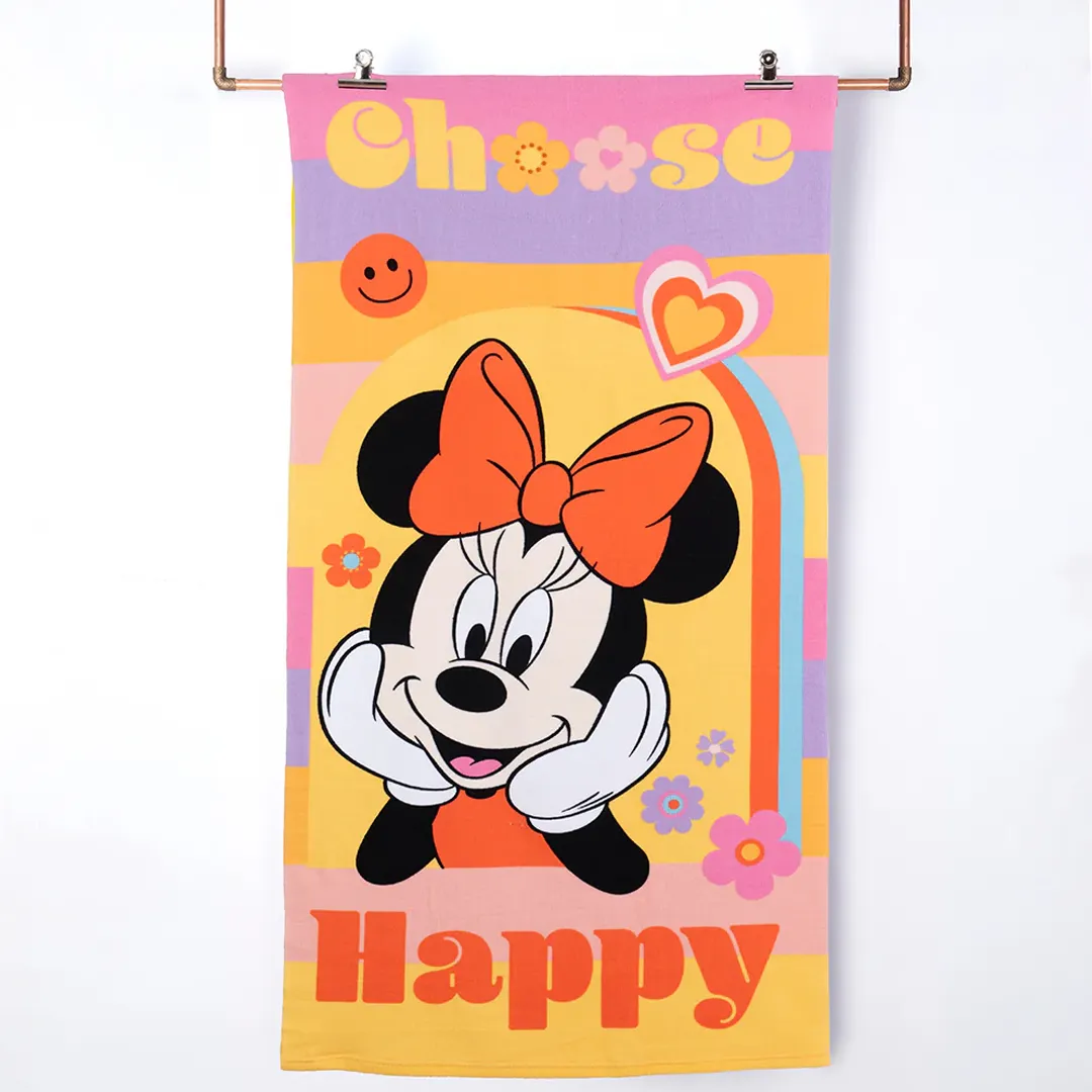 minnie smile 1 Toalla con Bolso Minnie Smile - Imagen 1