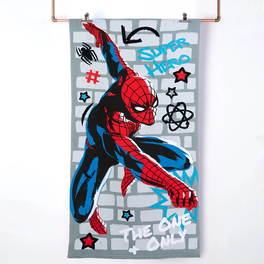 spiderman amazing 1 Toalla Playa con Bolso Spiderman amazing - Imagen 1