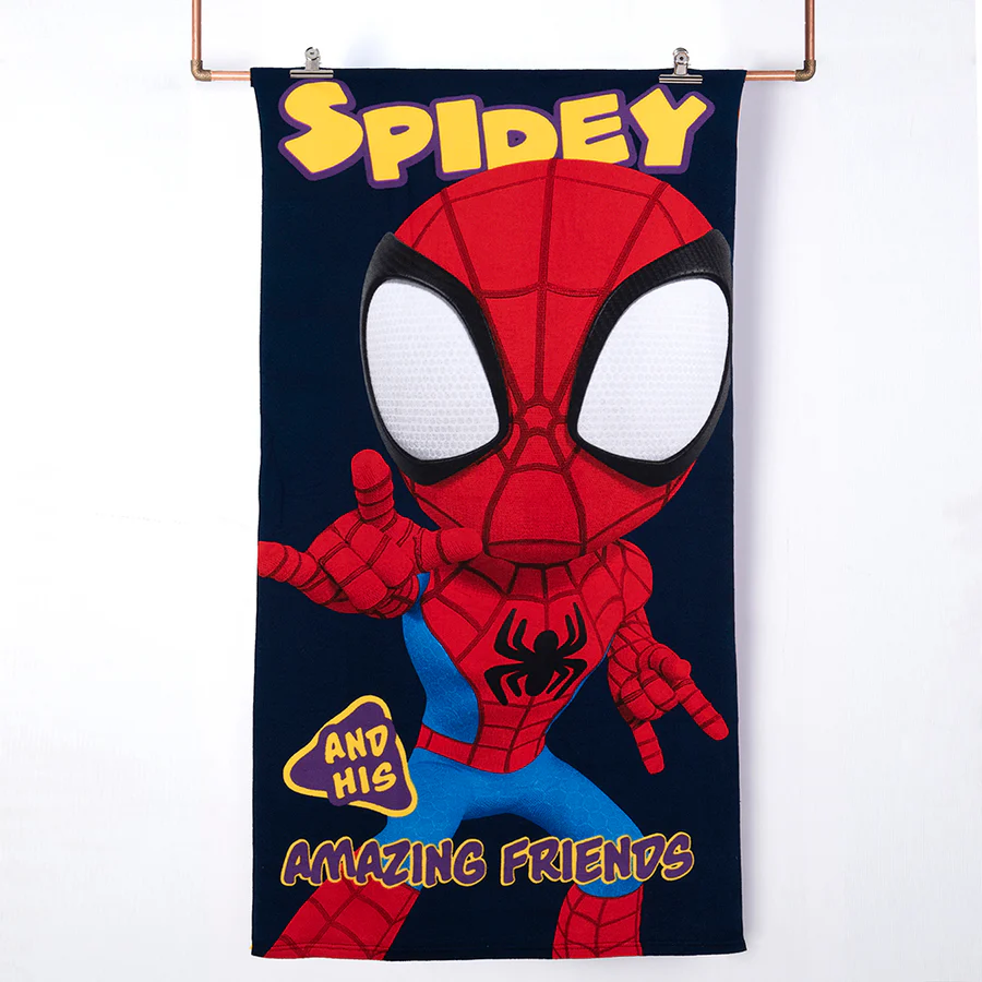 spiderman amazing frend 1 Toalla Playa con Bolso Amazing Friend - Imagen 1