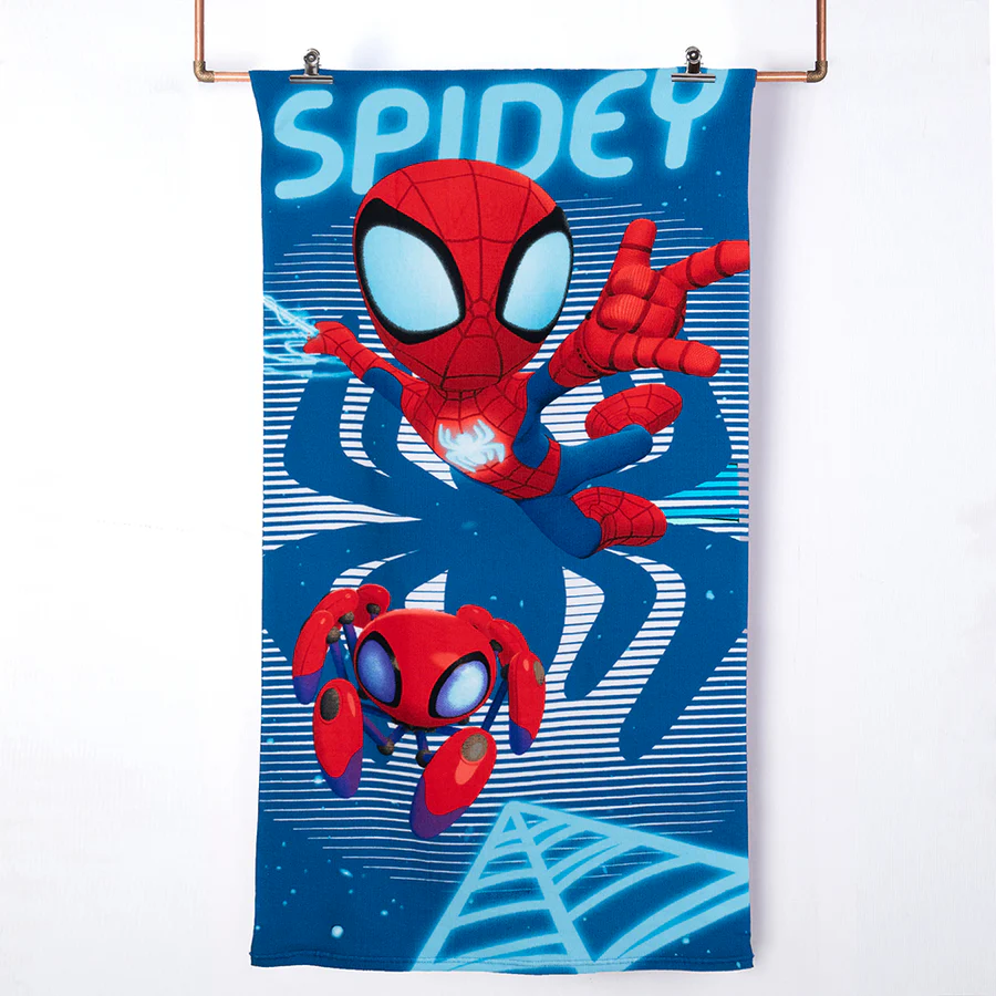 spidey 1 Toalla Playa con Bolso Spidey - Imagen 1