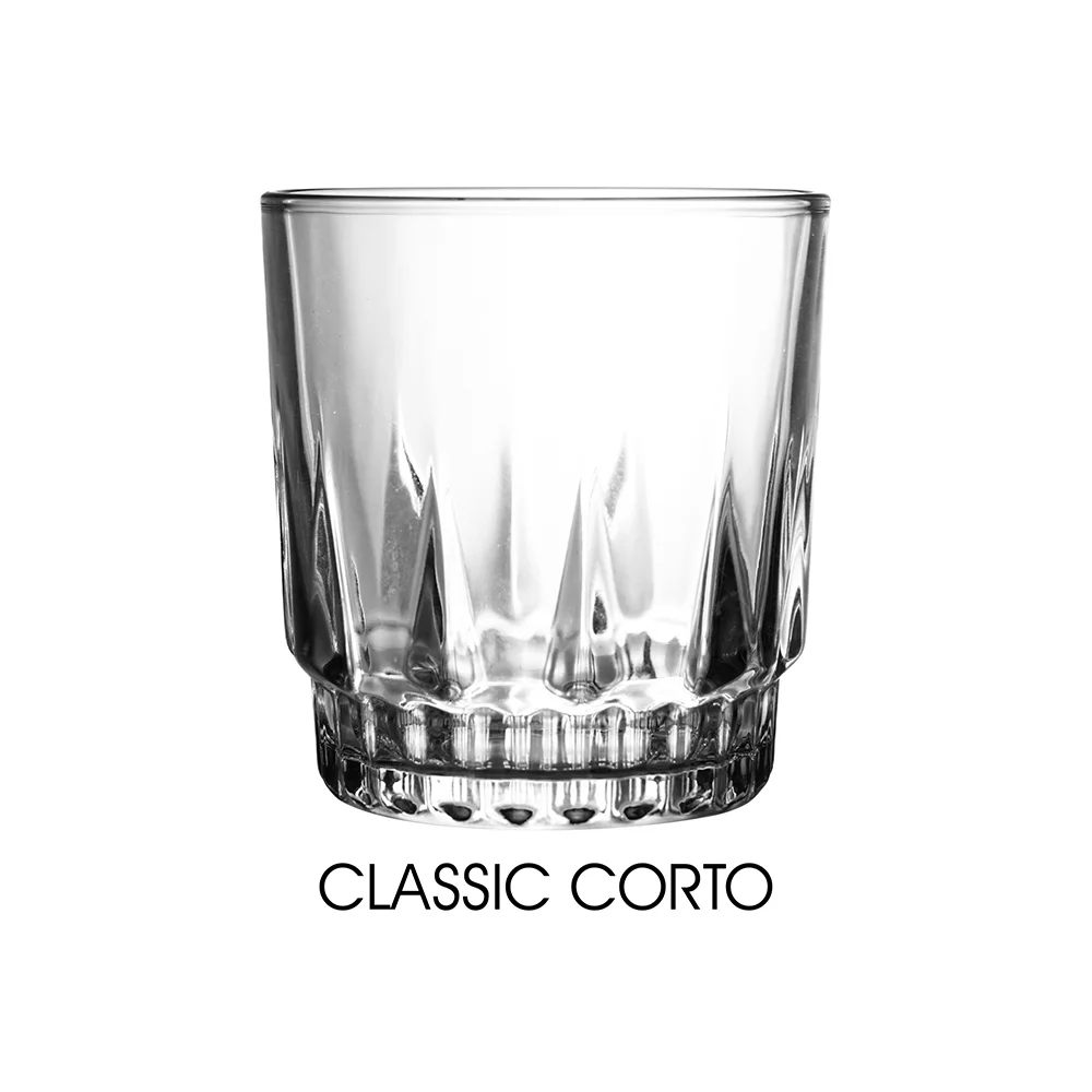 vaso modelo corto clasic 2 Set 6 Vasos Doral Glasgow Classic – Vaso Corto 310 ml - Imagen 1