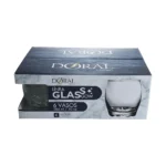 Set 6 Vasos Doral Glasgow Bossa – Vaso Corto 284 ml - Imagen 2