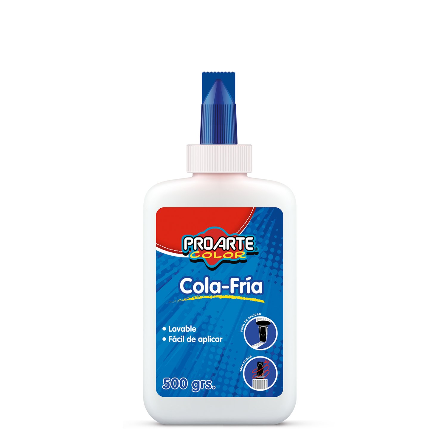COLA-FRIA-500-GRS Cola Fría Proarte Color 500 g – Pegamento Escolar - Imagen 1