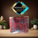 Frazada Térmica Campolindo Doral 2.0 Plazas Jacquard Doble Faz Rojo con Azul - Imagen 2