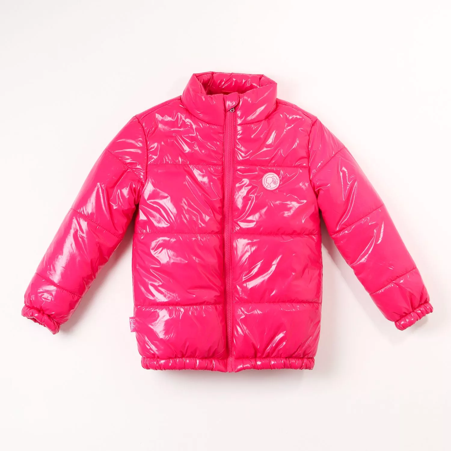 BARBIE ROSA PARKA NIÑA PUFFA ROSADA BARBIE® - Imagen 1