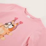 Pijama Buzo Niña Bingo Rosado Bluey® - Imagen 3