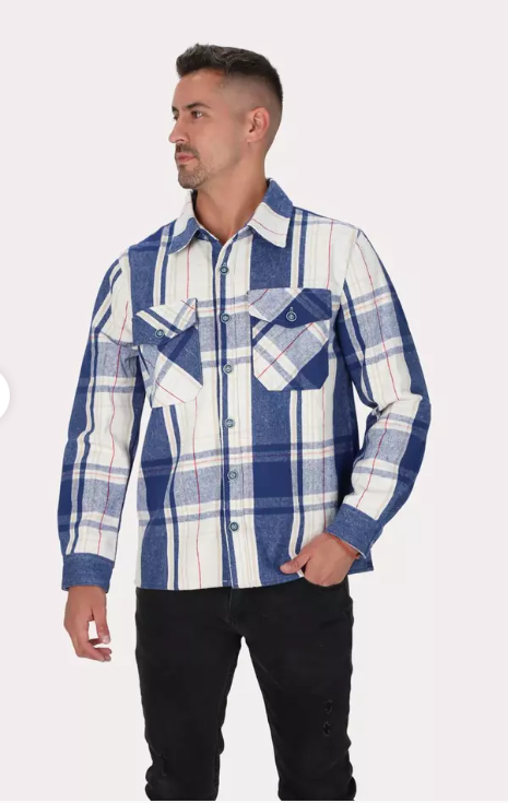 Captura de pantalla 2026-06-10 141434 CHAQUETA OVERSHIRT FRANELA GANGSTER - Imagen 1