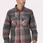 CHAQUETA OVERSHIRT FRANELA GANGSTER