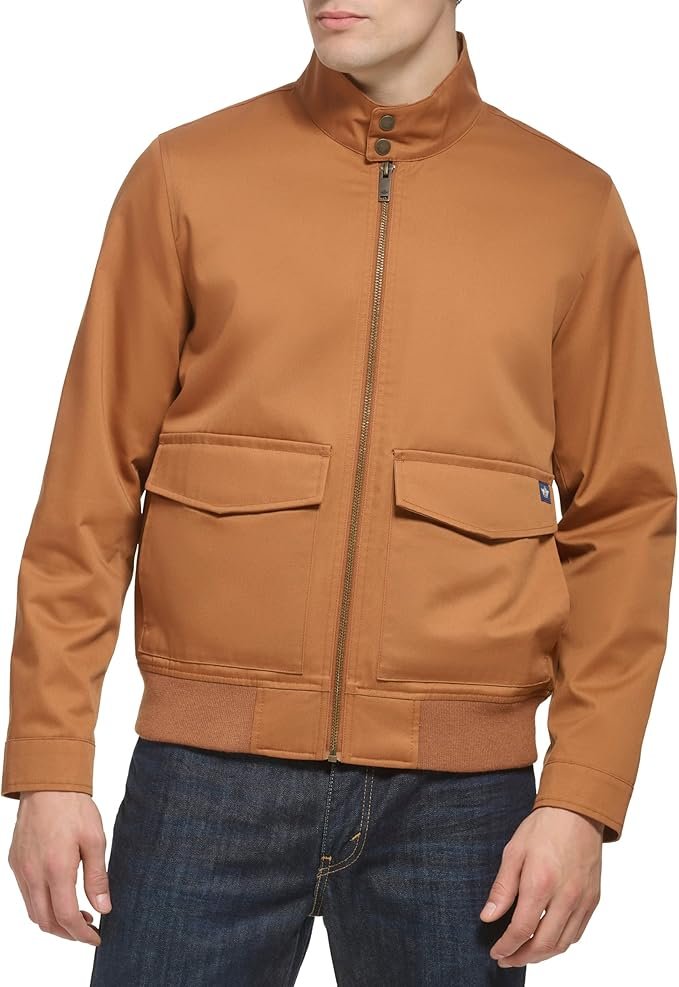 Dockers Bomber Jacket brown Chaqueta bomber para hombre con dos bolsillos - Dockers® - Imagen 1
