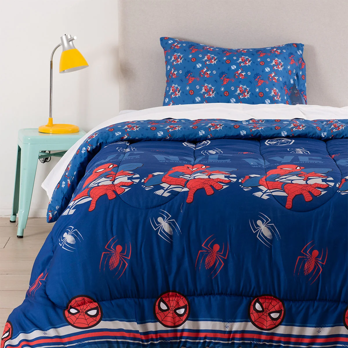 PLUMON SPIDERMAN 1 Plumon Infantil Spiderman Reversible 1.5 plazas - Imagen 1