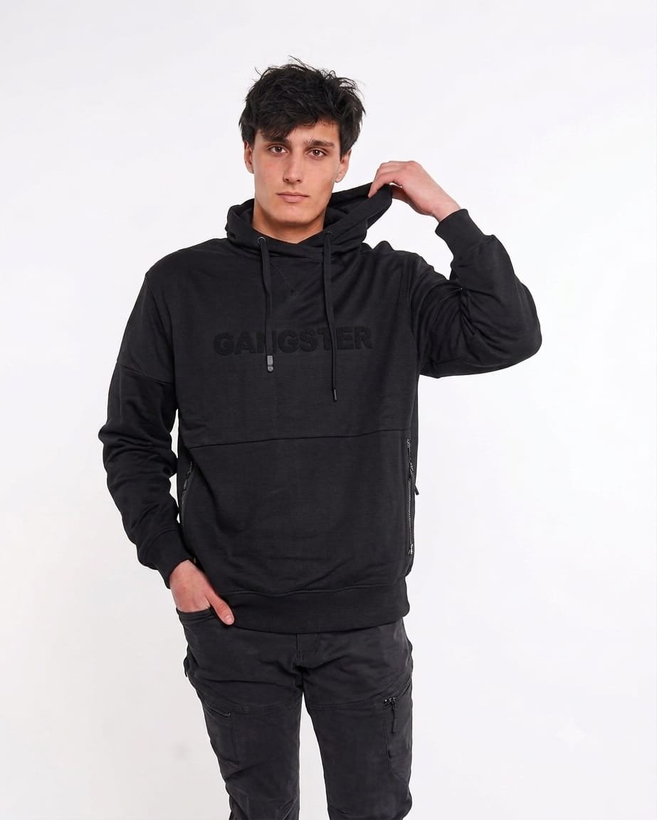 WhatsApp Image 2026-06-10 at 15.49.24 POLERON HODDIE NEGRO - GANGSTER - Imagen 1