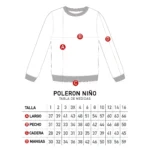 Poleron Niño Akatsuki Negro Naruto - Imagen 4