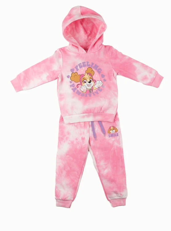 BUZO-PAW-PATROL-ROSA BUZO PAW PATROL SKYE TIE DIE ROSA Talla 4 - Imagen 1