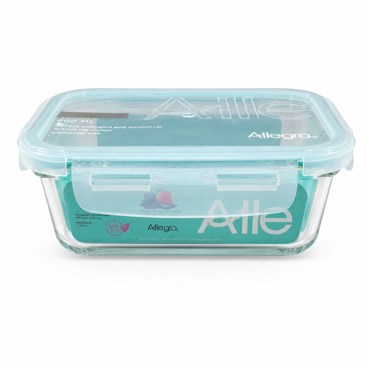 CONTENEDOR-600 CONTENEDOR DE VIDRIO 600ml - ALLEGRA - Imagen 1