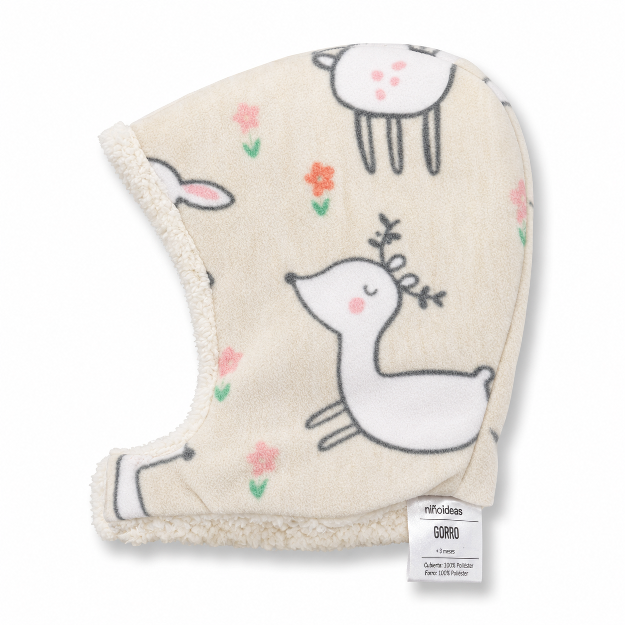 GORRO BEBE GORRO BEBÉ PASAMONTAÑAS - CASA&IDEAS - Imagen 1
