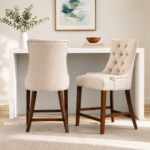 Banqueta Bakerford Beige Tapizada Pack 2 – StyleWell
