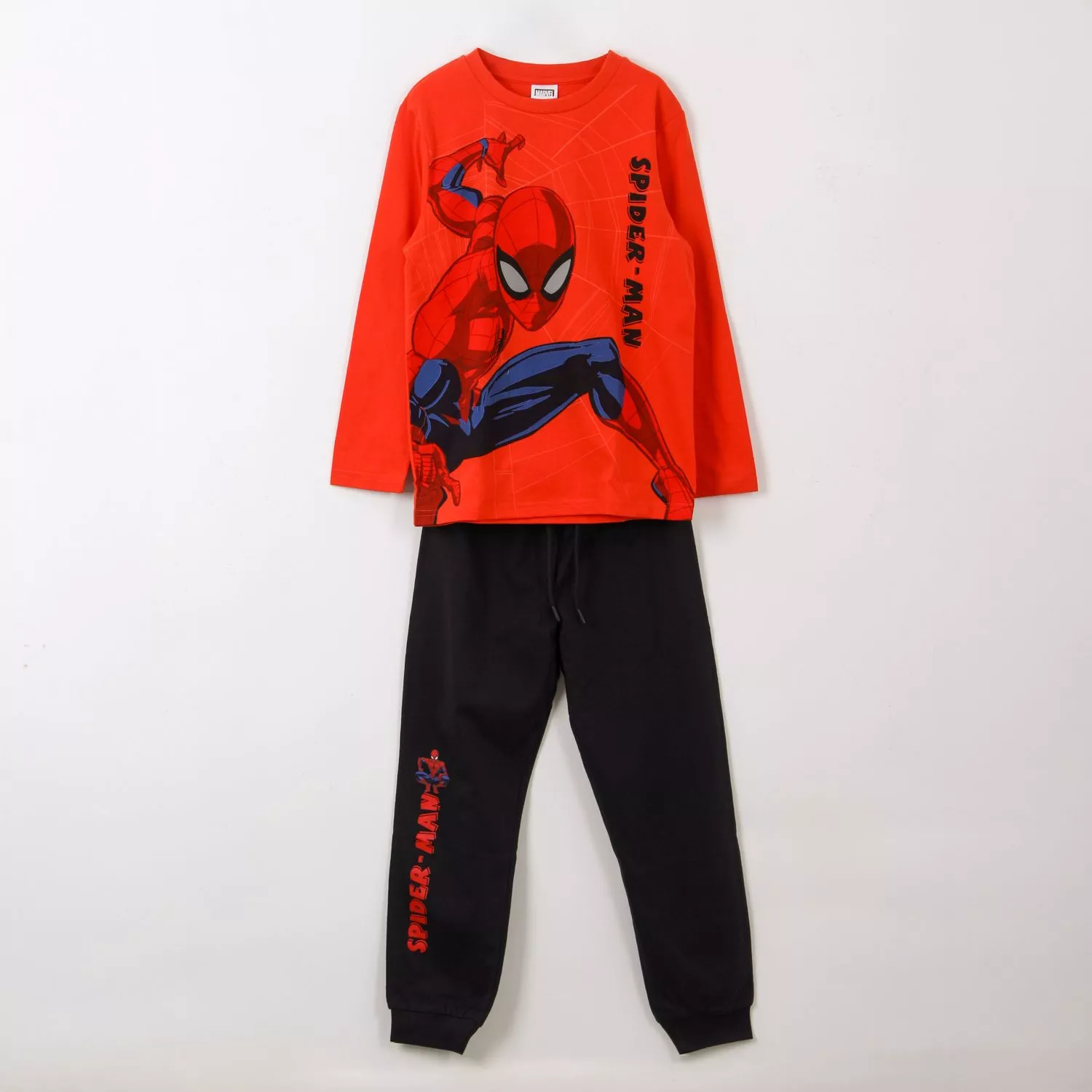 pijama spiderman PIJAMA MANGA LARGA SPIDERMAN ROJO MARVEL® - Imagen 1