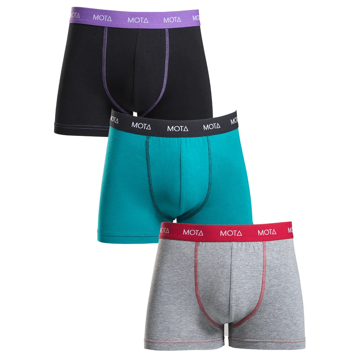 PACK 3 MOTA BOXER ALGODÓN PACK 3 TALLA S - MOTA® - Imagen 1