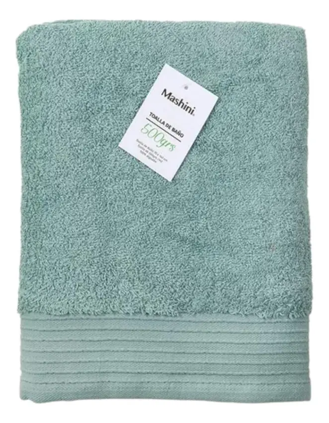Toalla Mashini 500gr verde Toalla de Cuerpo 500 gr Algodón 70x140 cm Verde Oliva- Mashini® - Imagen 1