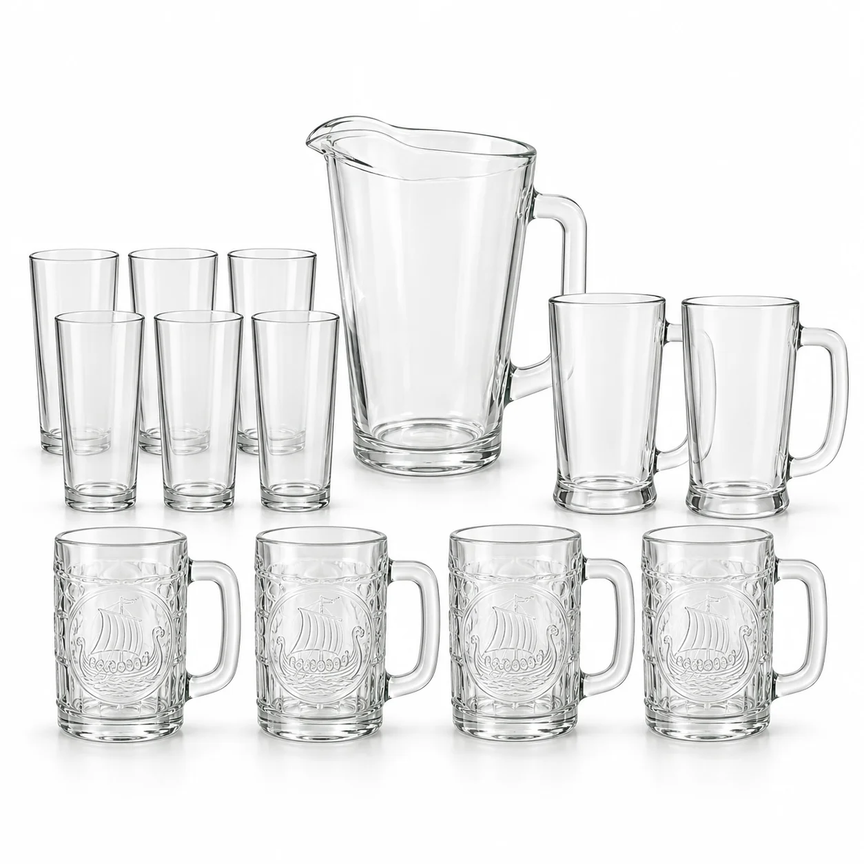 set dieciochero PACK MENAJE CRISTAL- UNIVERSO PREMIUM® - Imagen 1
