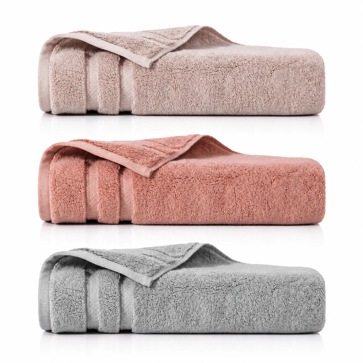 toalla soft 600 gr Toalla Baño Soft Twist 600 gr 70x140 cm - Mashini® - Imagen 1